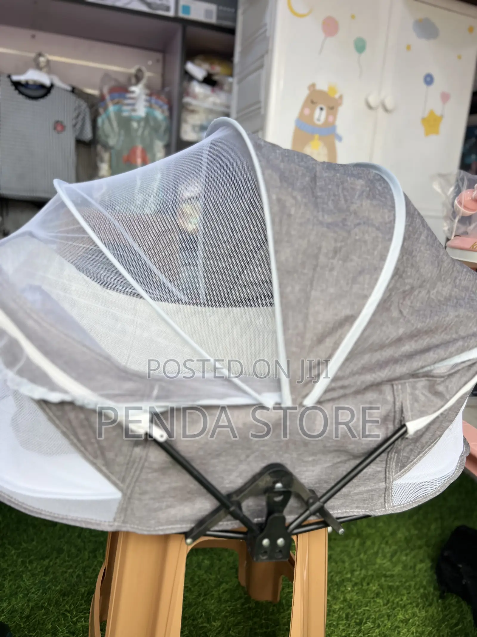 Portable Baby Travel Bed With Mosquito Net– Newborn Gentle Retreat