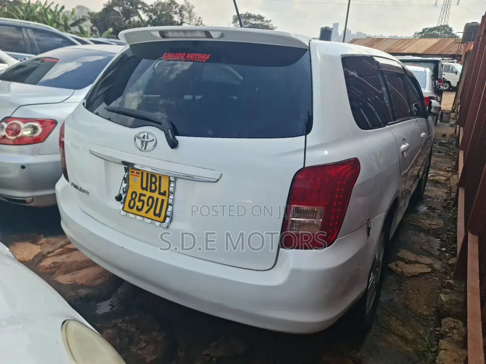Toyota Corolla Fielder 1.5 Petrol FWD 2008 White