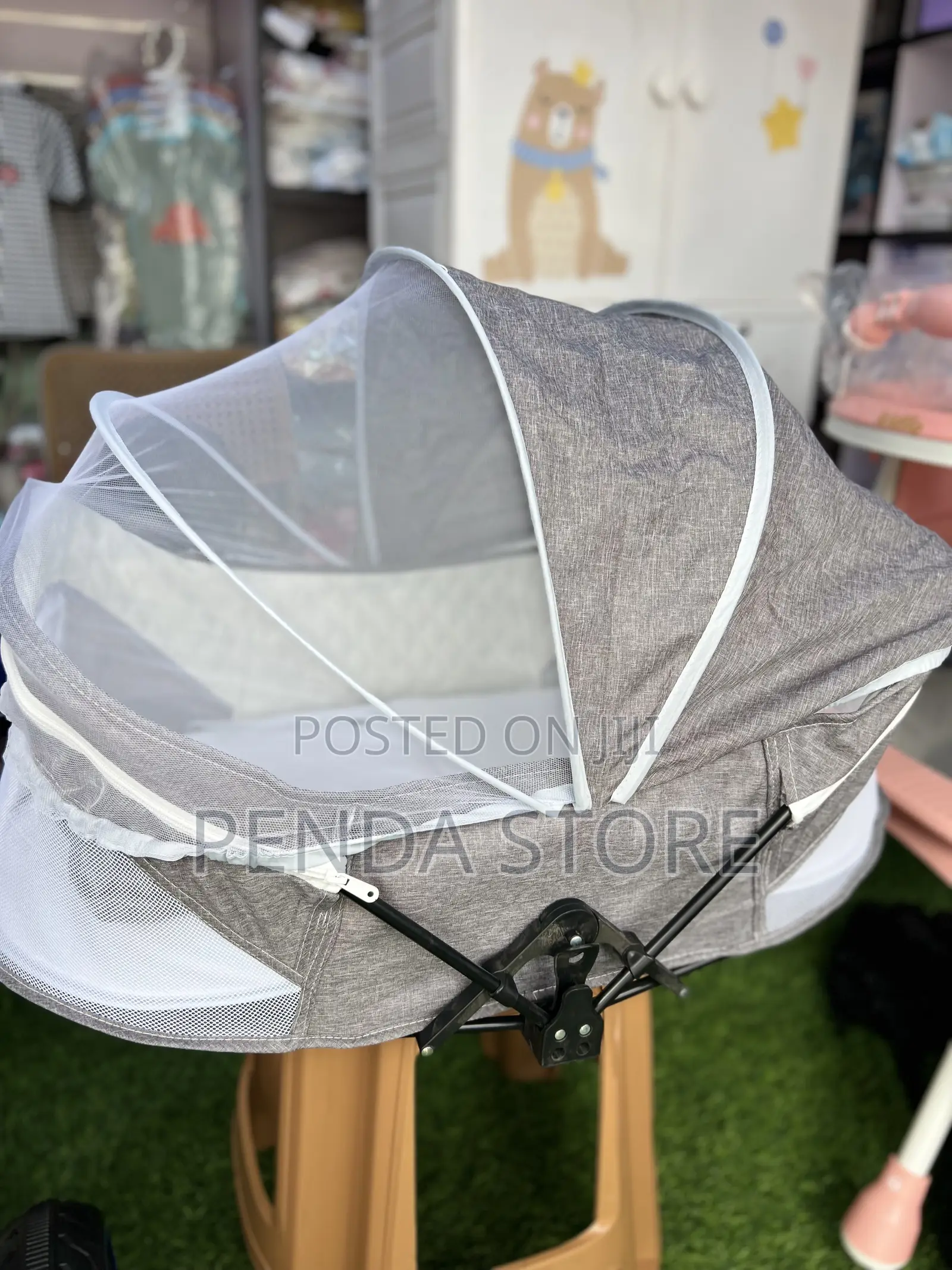 Portable Baby Travel Bed With Mosquito Net – Infant Nomad Rest Pod