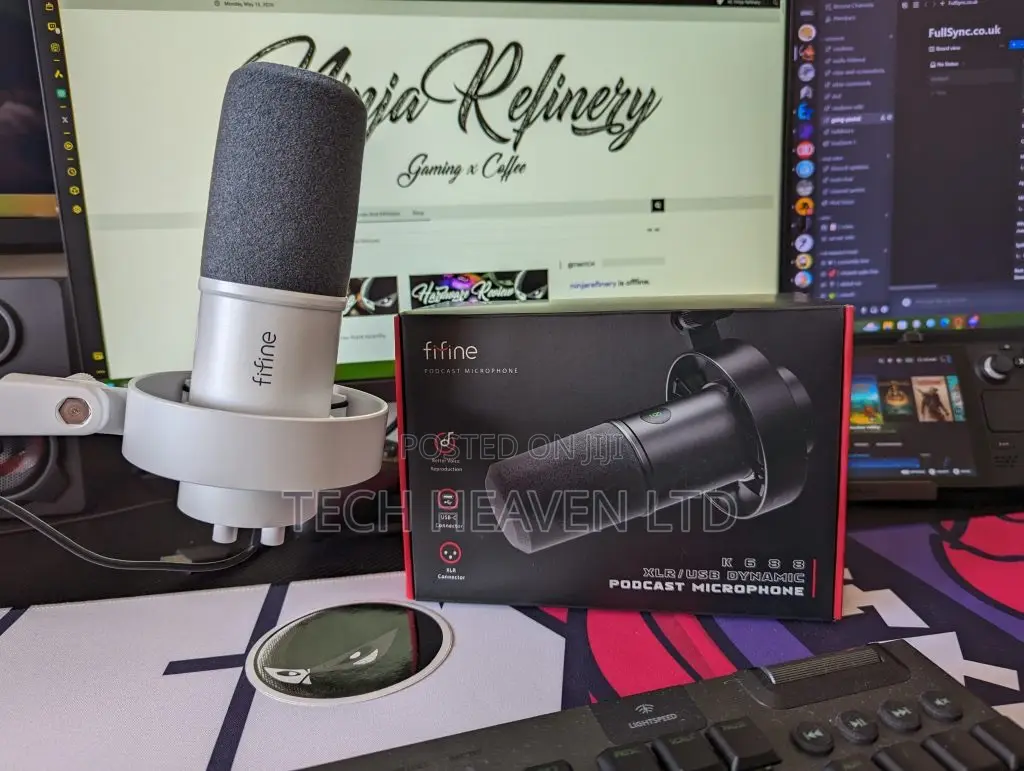 Fifine Podcast Microphone Usb/XLR Dynamic