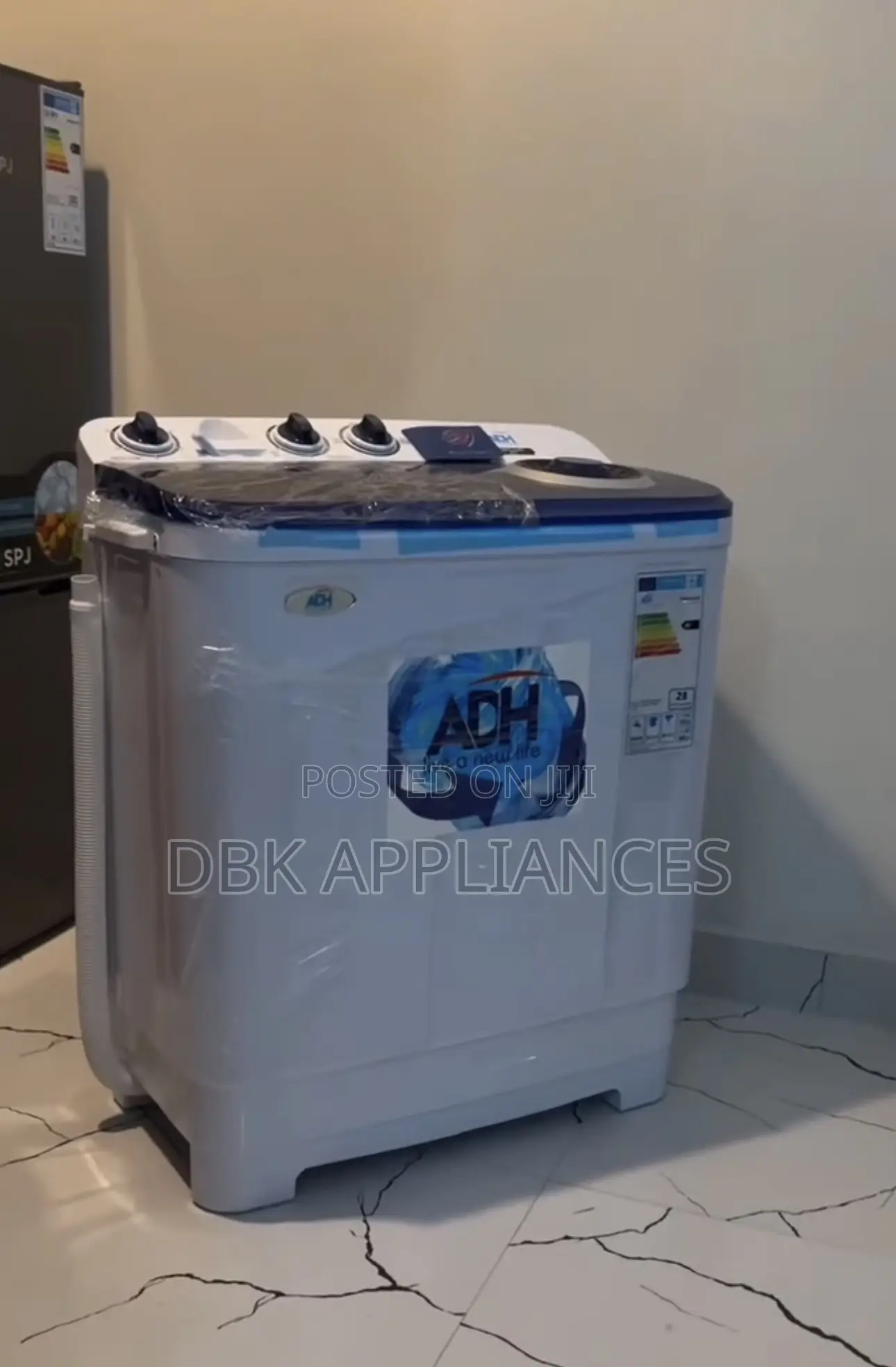 Adh 6kgs Twin-Tub Washing Machine Strong for Jeans Shirts