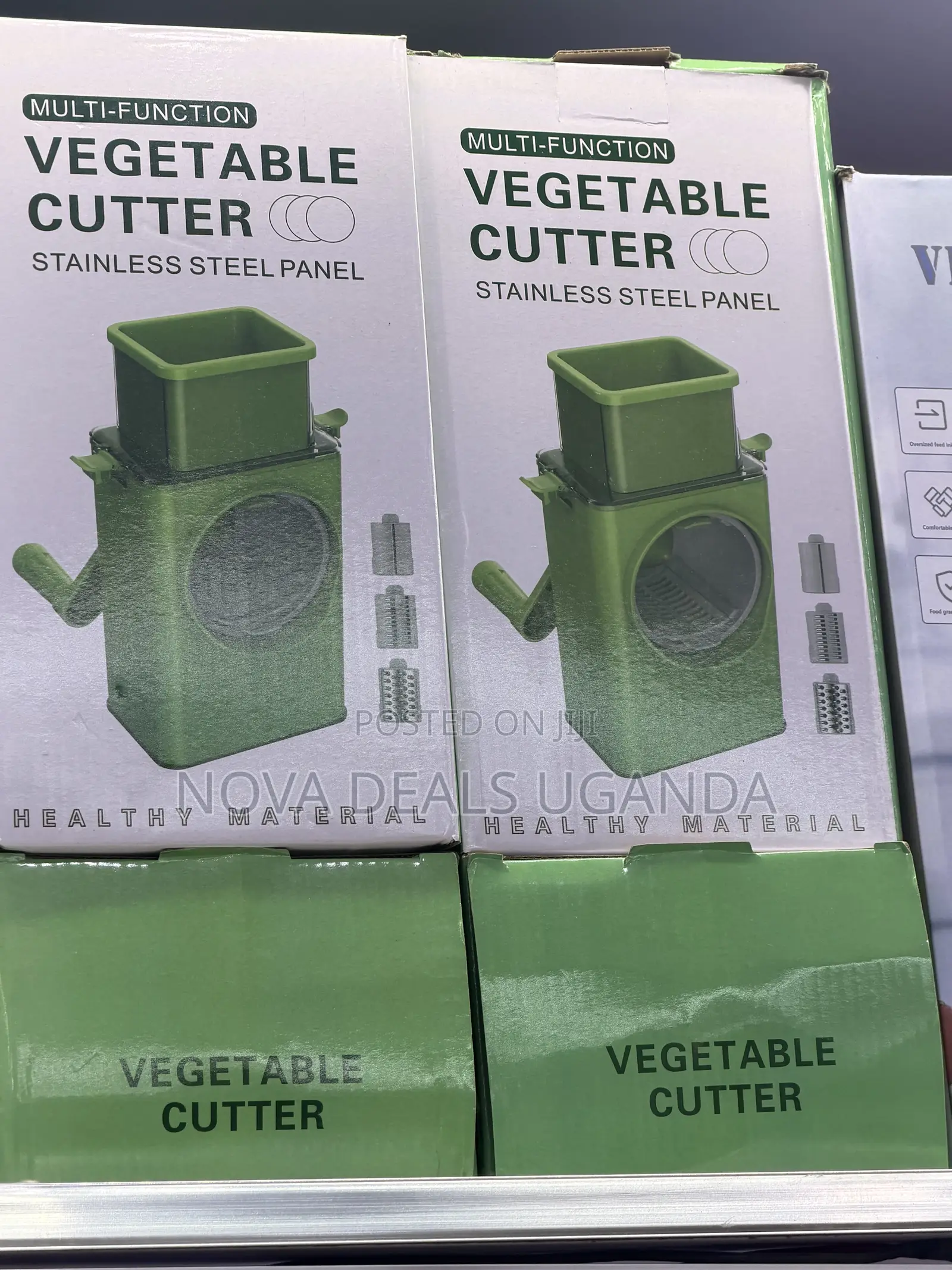 Multifunctional Manual Vegetable Cutter Stainless Steel Panel