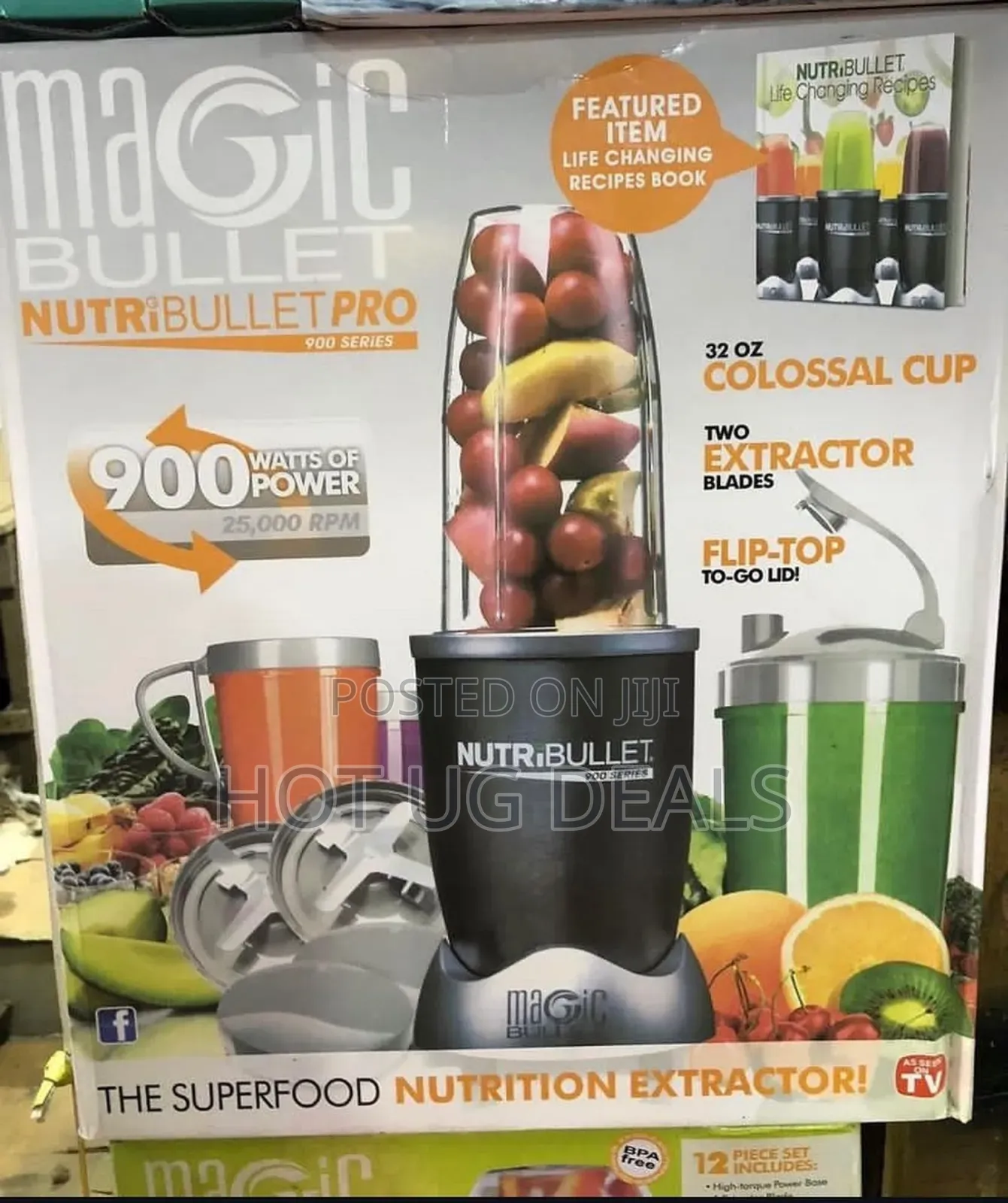Nutribullet Magic Blender Pro 900 Series Nutrition Juicer Blender