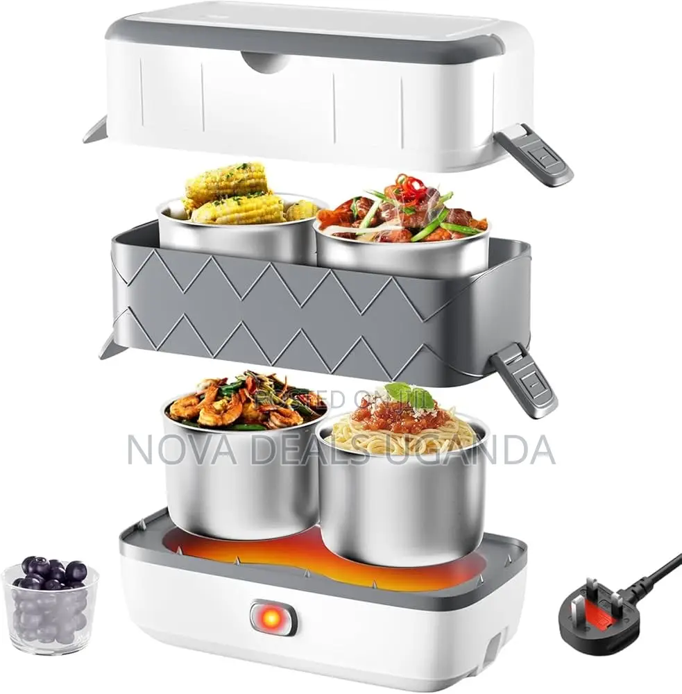 Portable Self Cooking Electric Lunch Box, 2l Mini Rice Cooker