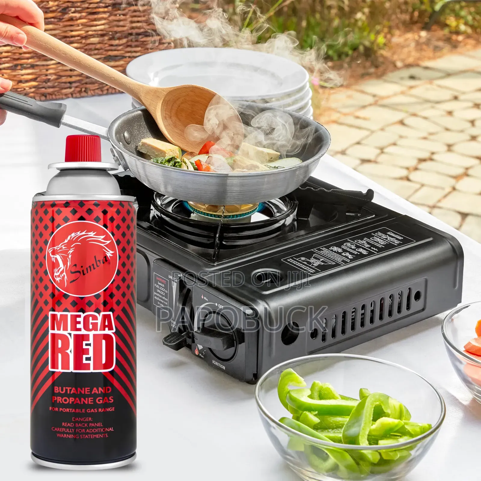 400ml - Butane Gas for Camping Stoves