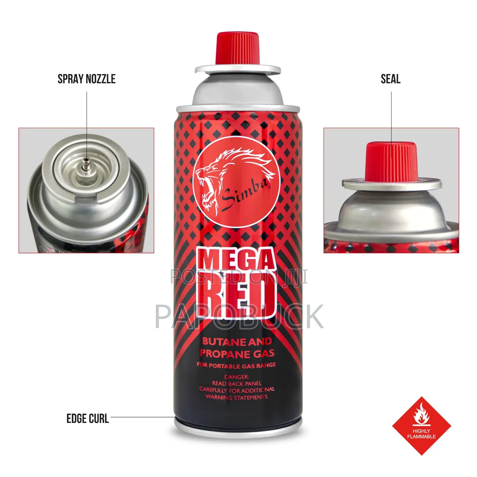 400ml - Butane Gas for Camping Stoves