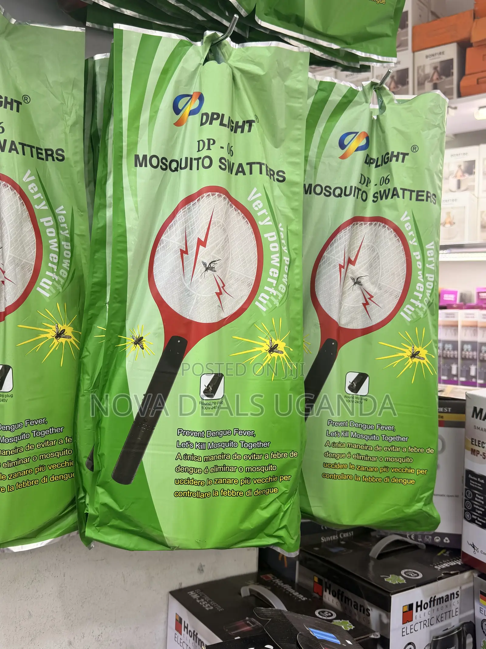 Dplight Dp-06 Mosquito Swatters Round Trip Plug 100v-240v