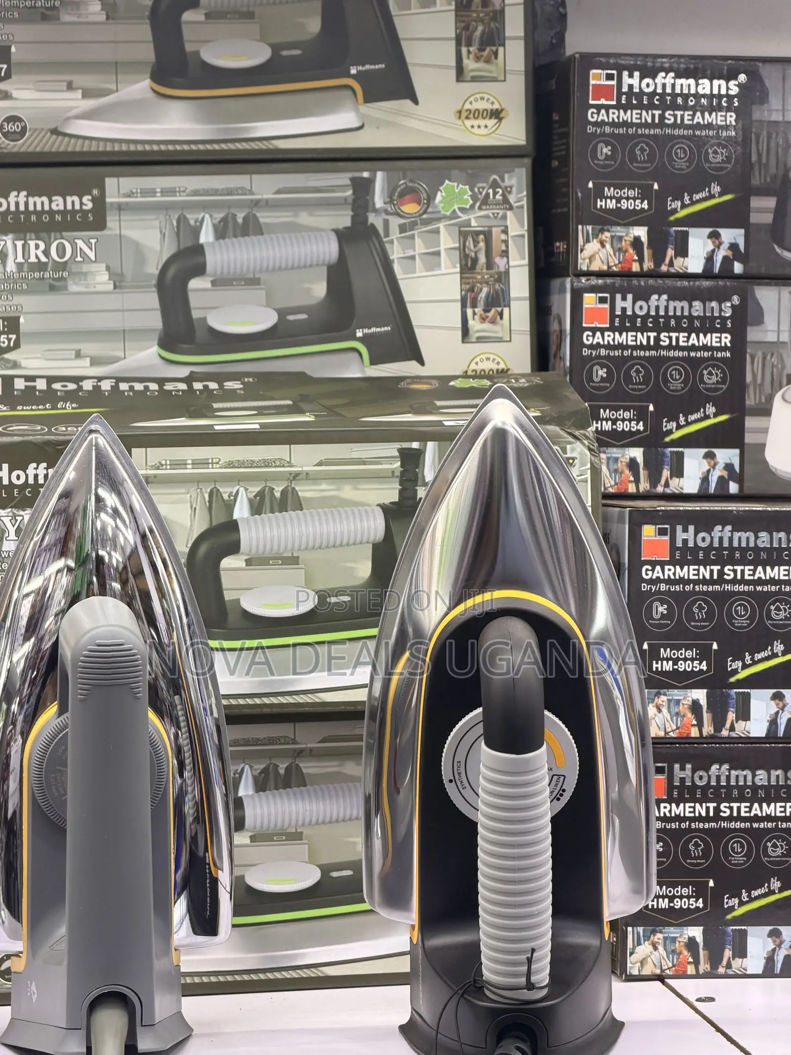 Hoffmans Hm-9035 Dry Iron (1200w Heavy Dutyiron With Teflon Soleplate