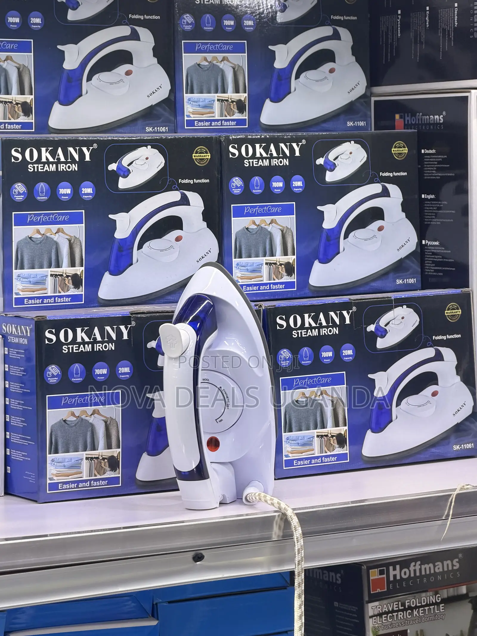 Sokany Steam Travel Corded Iron 200ml 700w