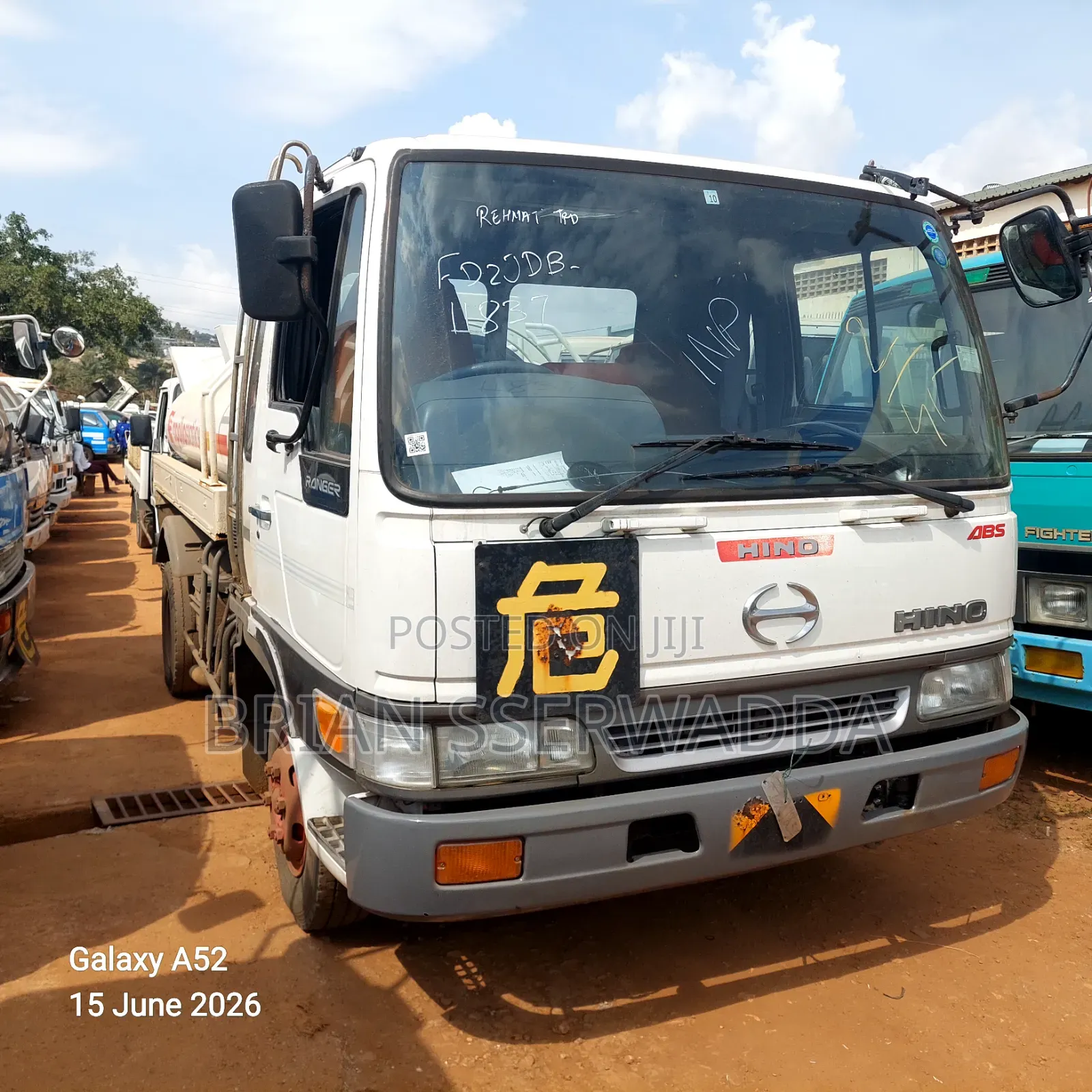 Hino Ranger Fuel Bowser