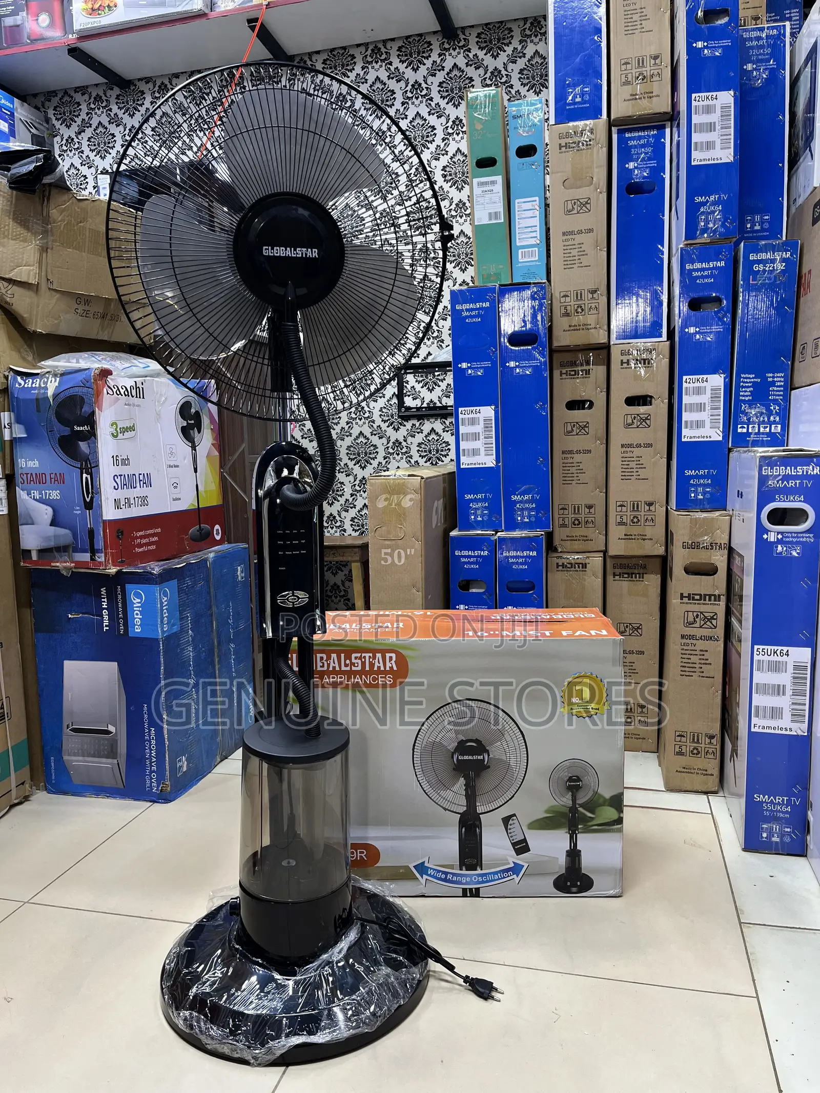 Mist Stand Fan of 16 Inches