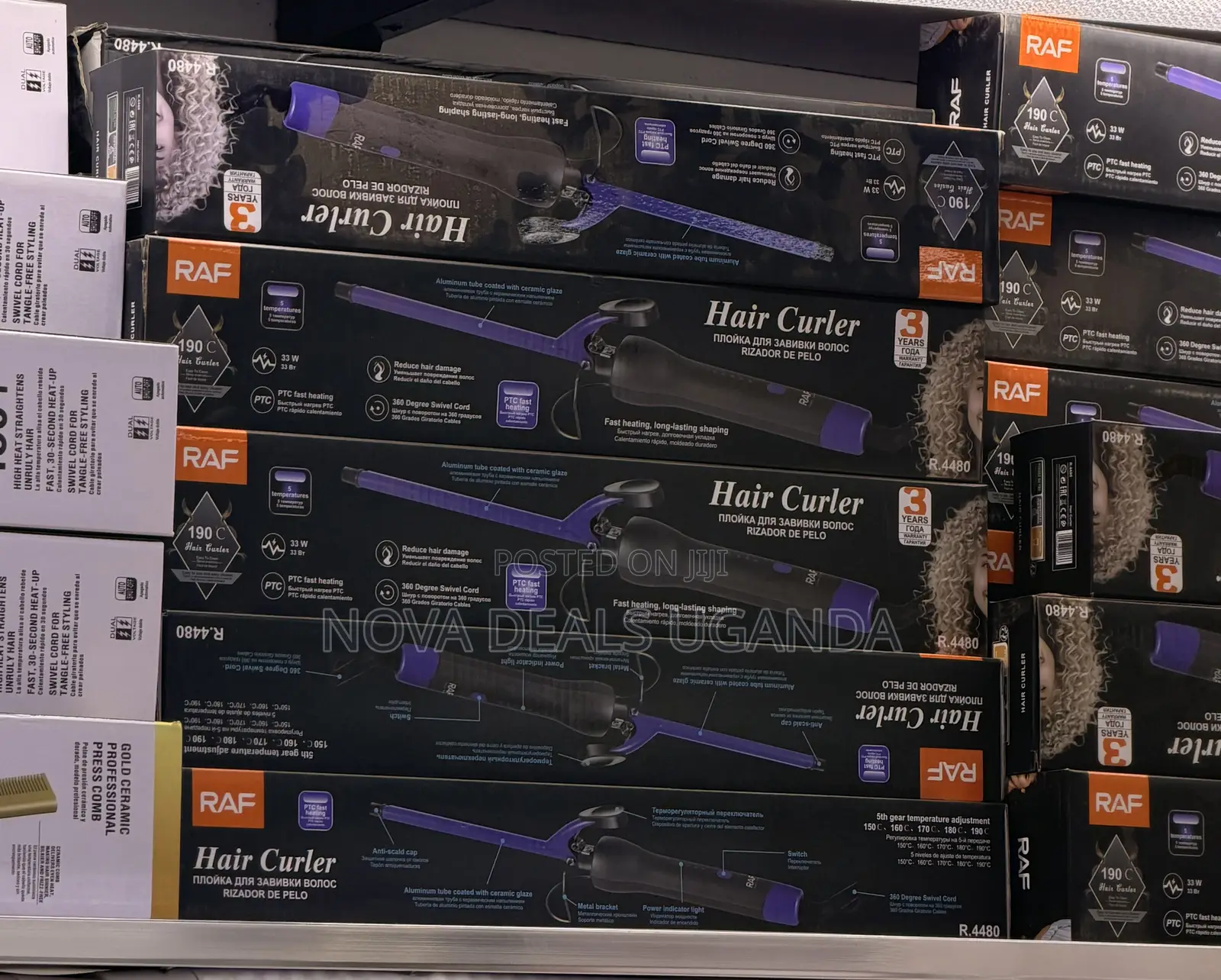 Raf Hair Curler 33w 360 Degree Swivel Cord