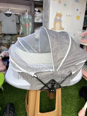Portable Baby Travel Bed With Mosquito Net – Infant Velvet Retreat