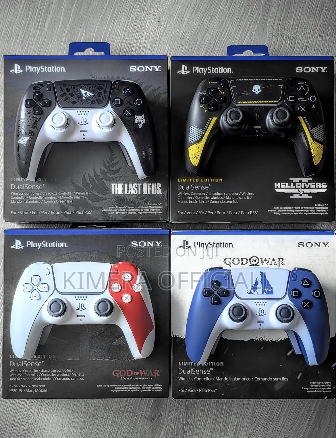All Ps5 Customized Controllers Available. God of War, Ghost of Yotei