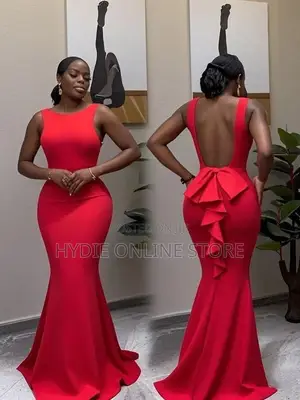 Backless Mermaid Party Dress