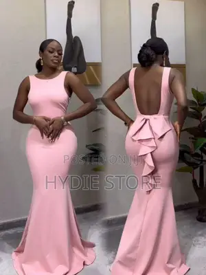 Backless Mermaid Party Dress