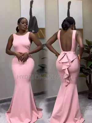 Backless Mermaid Party Dress