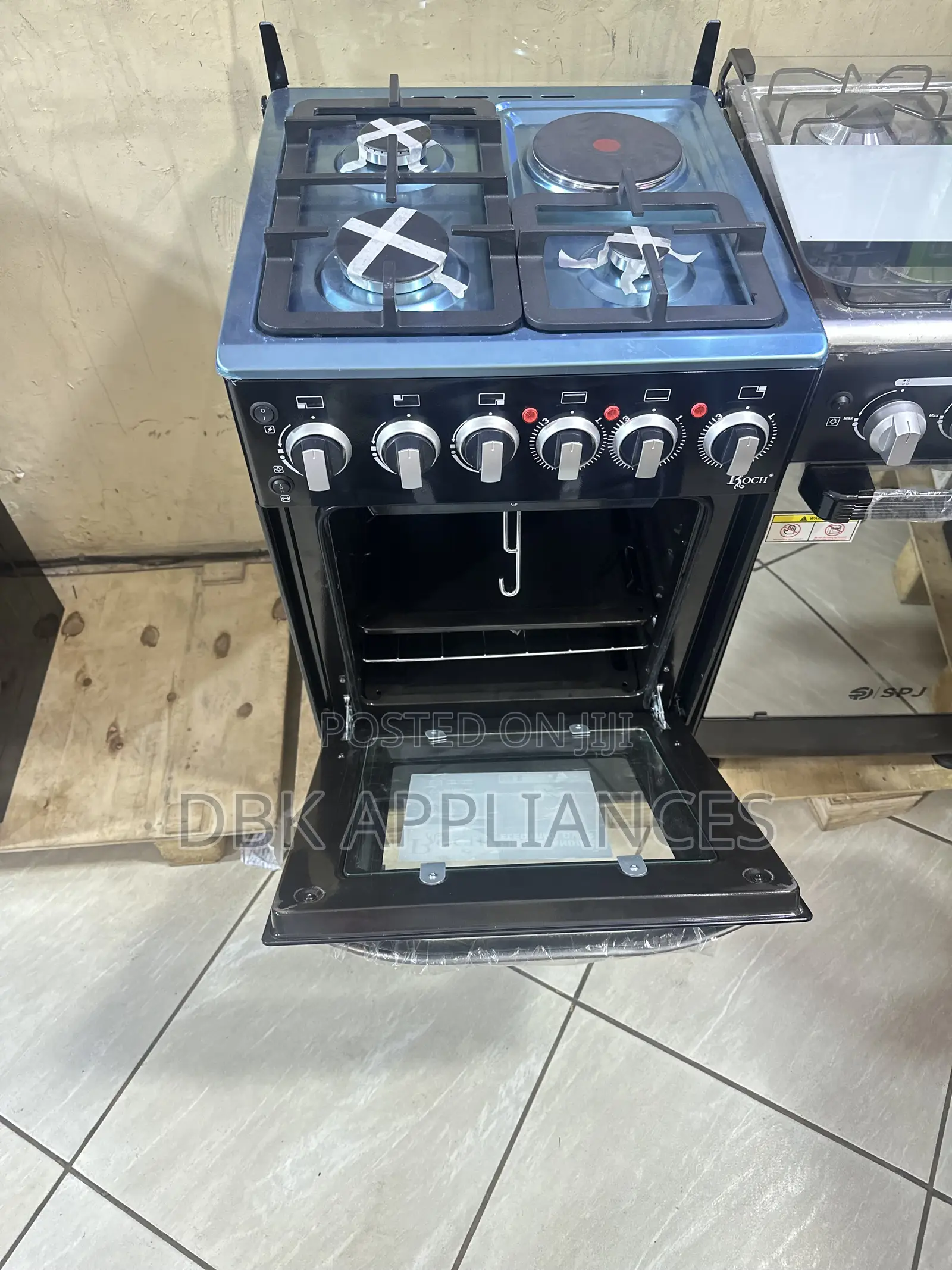 Roch Cooker 3gas, 1electric With Electric Oven at Affordable Price