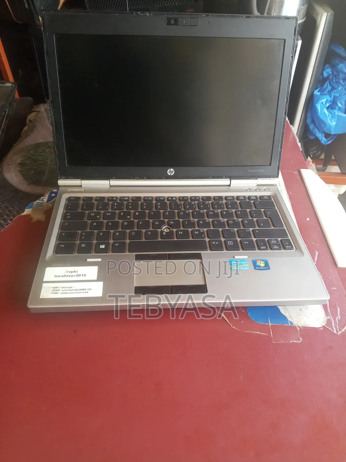 Laptop HP EliteBook 2570P 4GB Intel Core i5 SSD 250GB