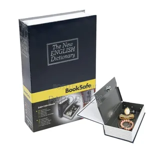 Metal Book Safe Locker For Hiding Cash, Jewellery, Passport And Others