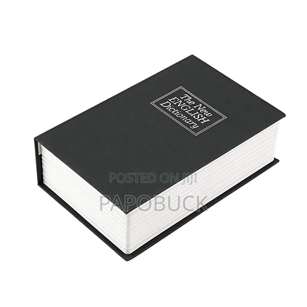Metal Book Safe Locker For Hiding Cash, Jewellery, Passport And Others