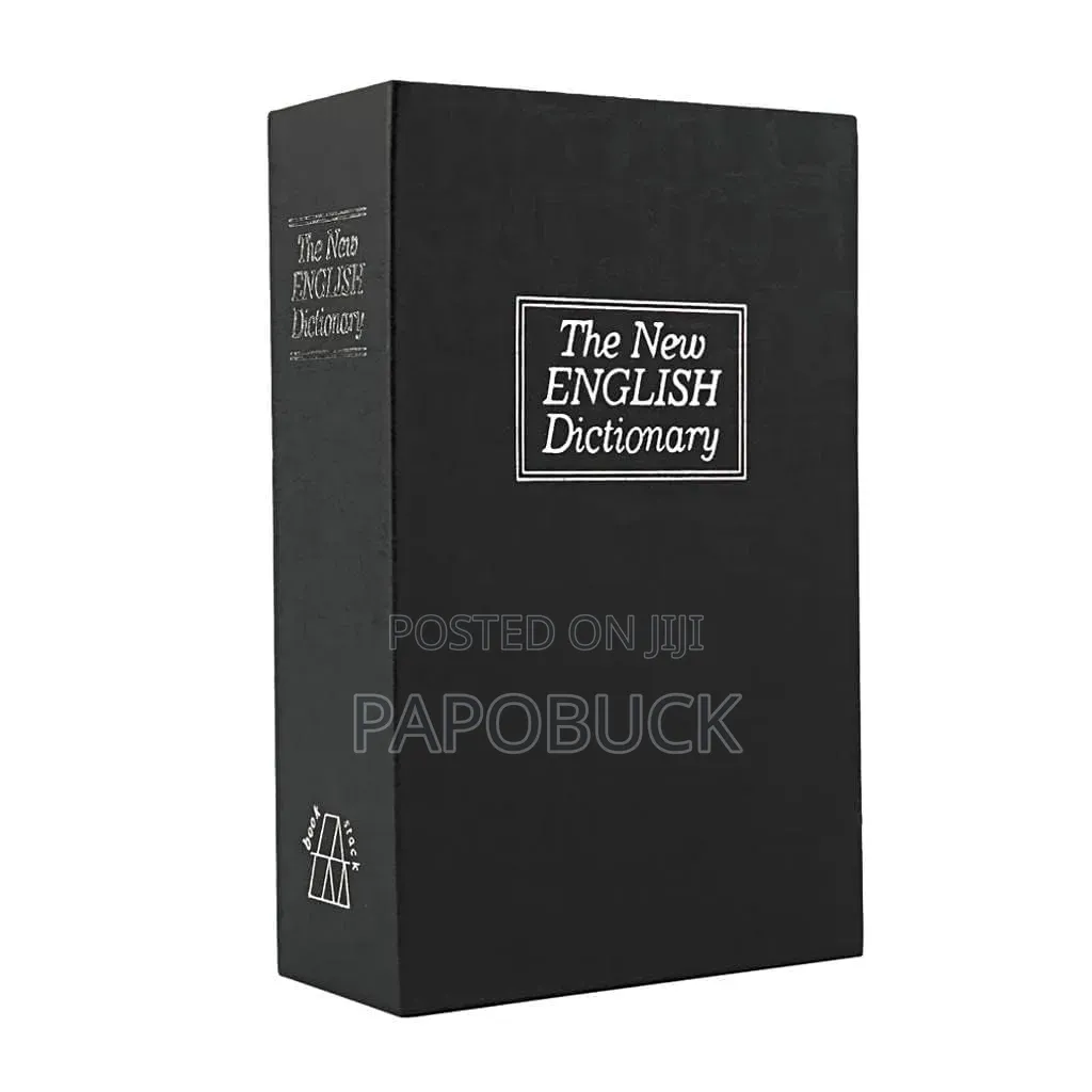 Metal Book Safe Locker For Hiding Cash, Jewellery, Passport And Others