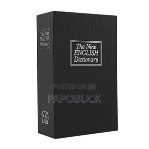 Metal Book Safe Locker For Hiding Cash, Jewellery, Passport And Others