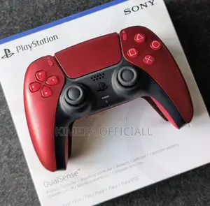 Original Dual Sense Controllers. Ps5 Controllers Volcanic Red
