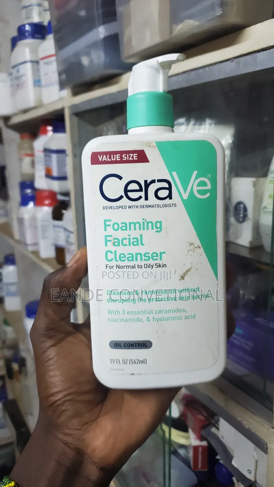 Cerave Foaming Facial Cleanser