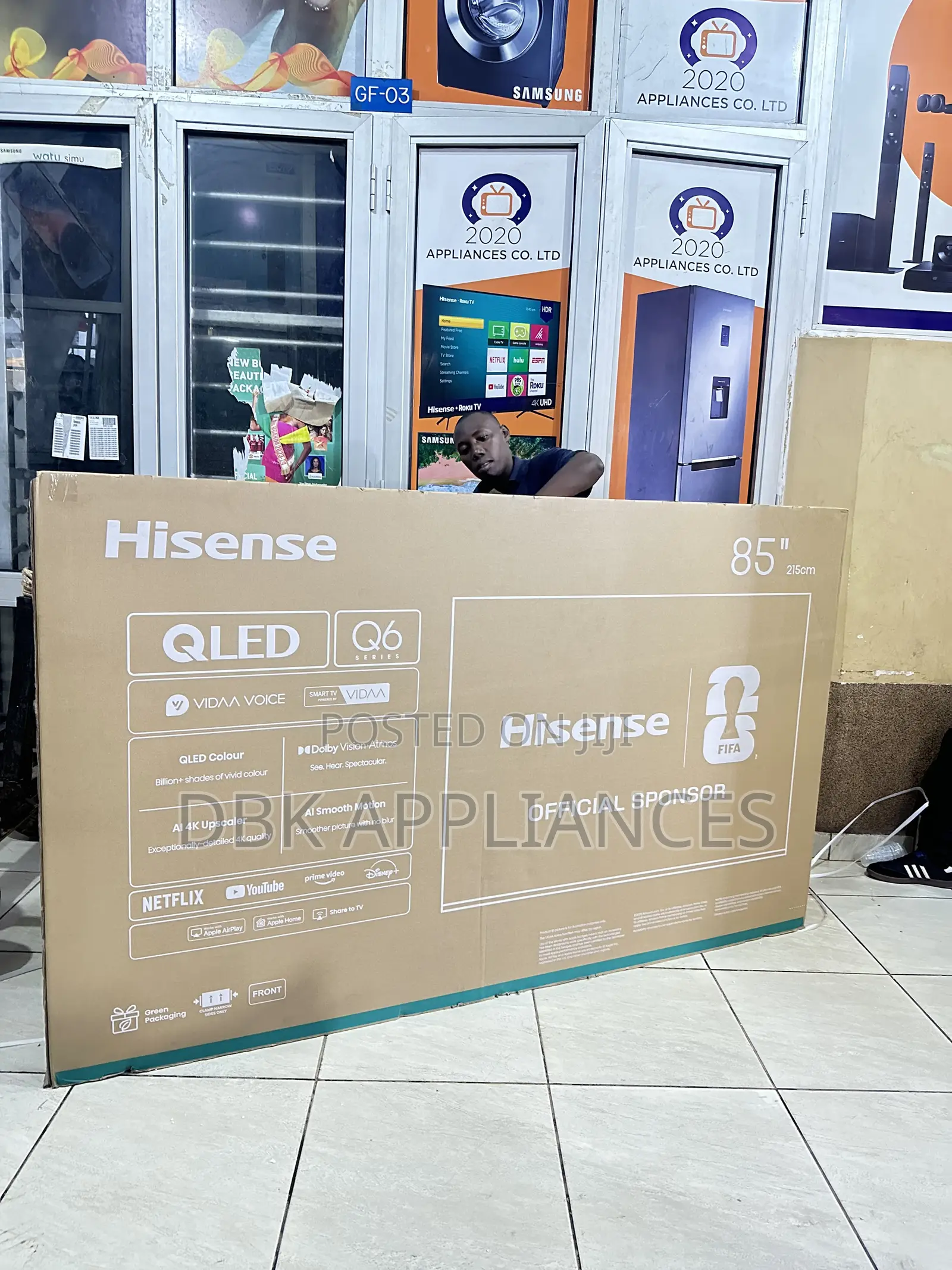 Hisense 85inch Smart Tv Qled at a Good Price
