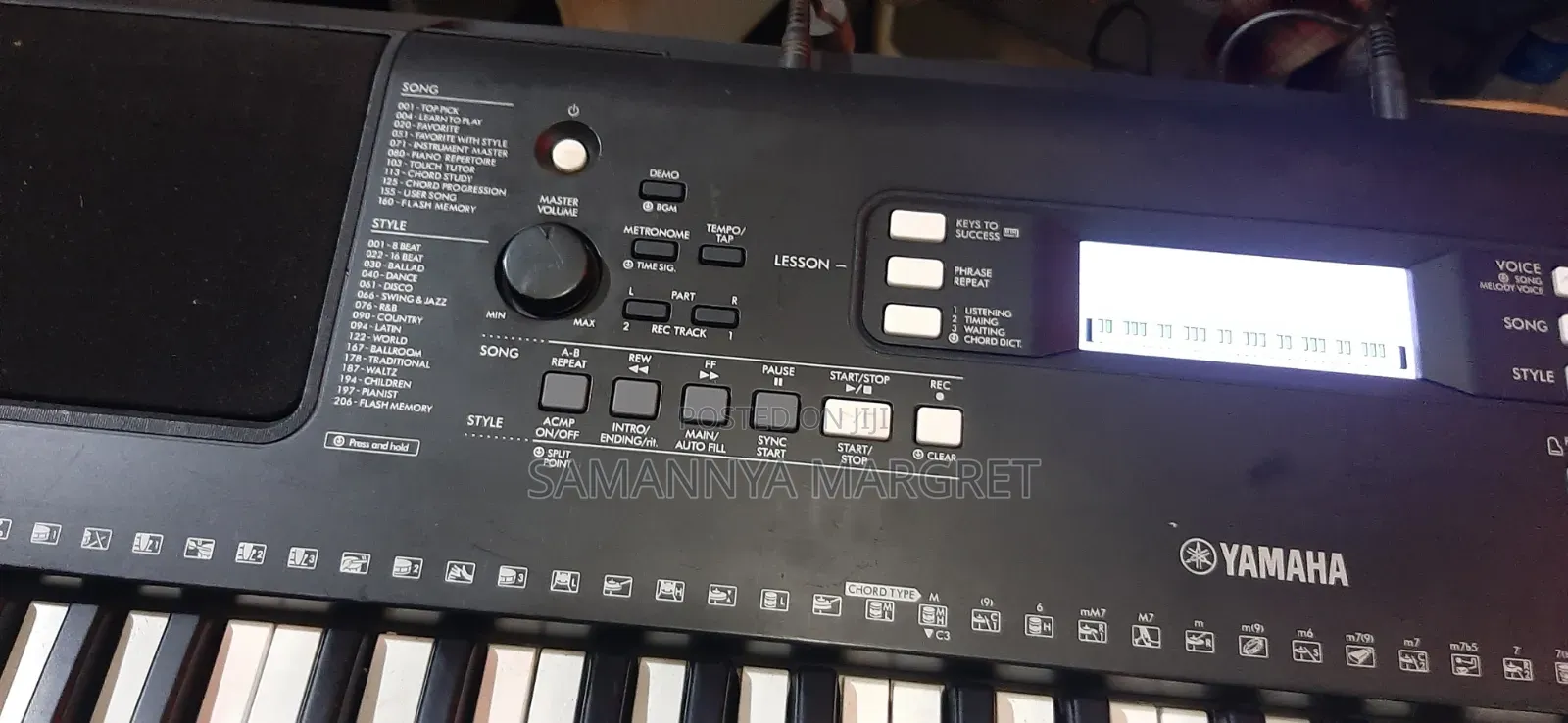 Keyboard Yamaha Psre373 for Sell
