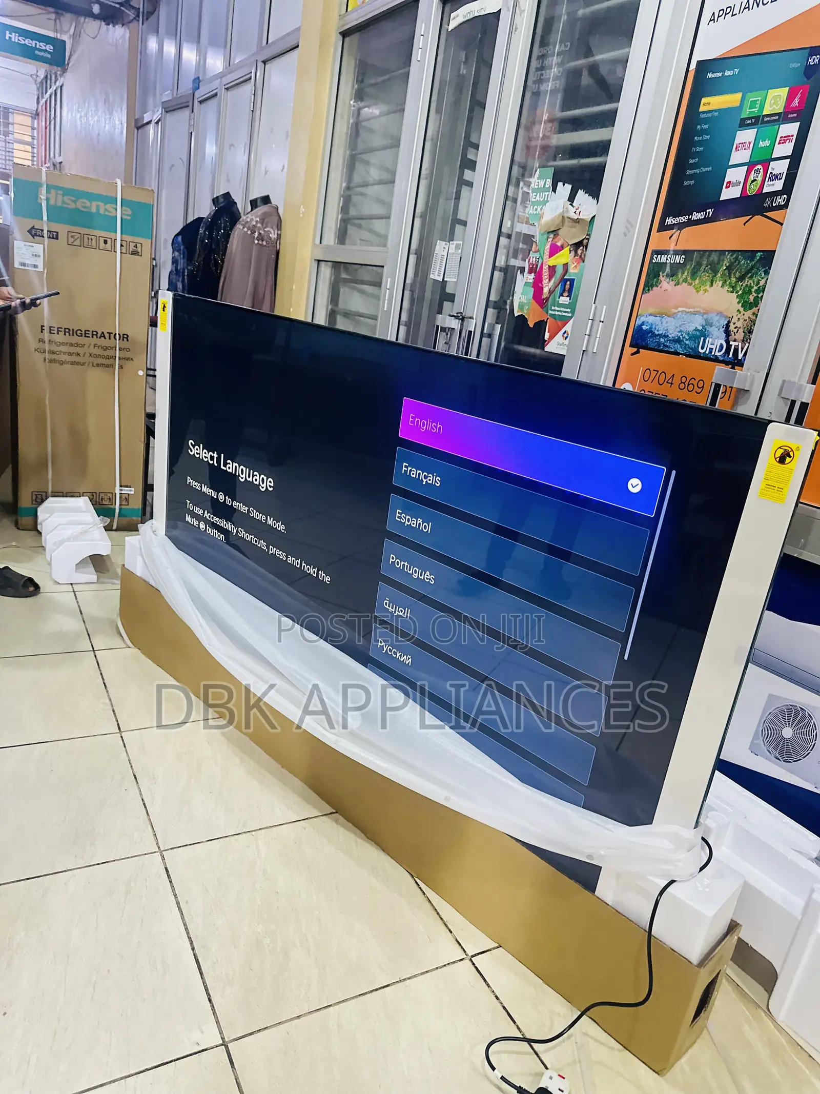 Hisense 85inch Qled Brand New at a Good Discount