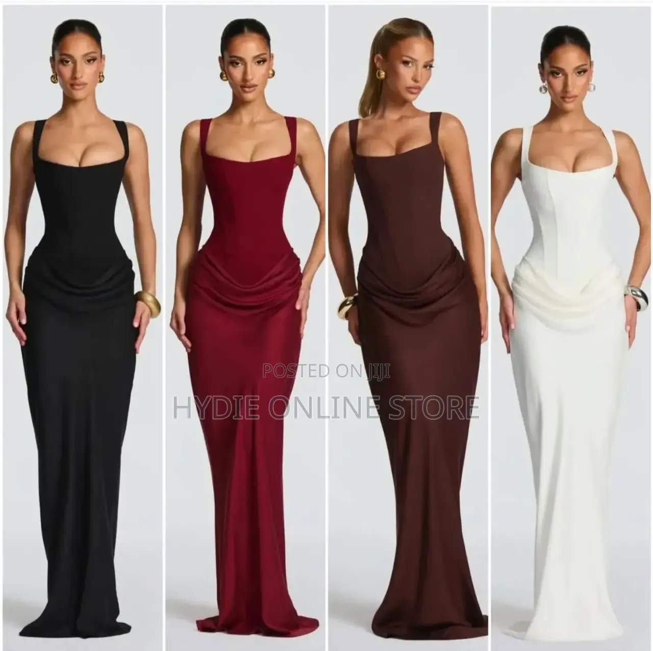 Sleeveless Mermaid Ladies Dresses