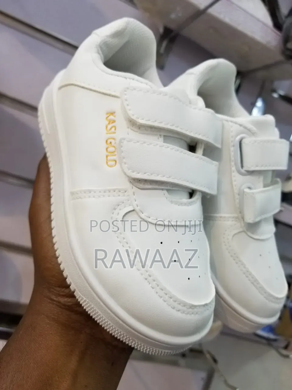 Kasi Gold Kids Sneakers