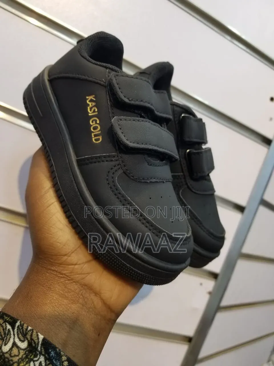 Kasi Gold Kids Sneakers