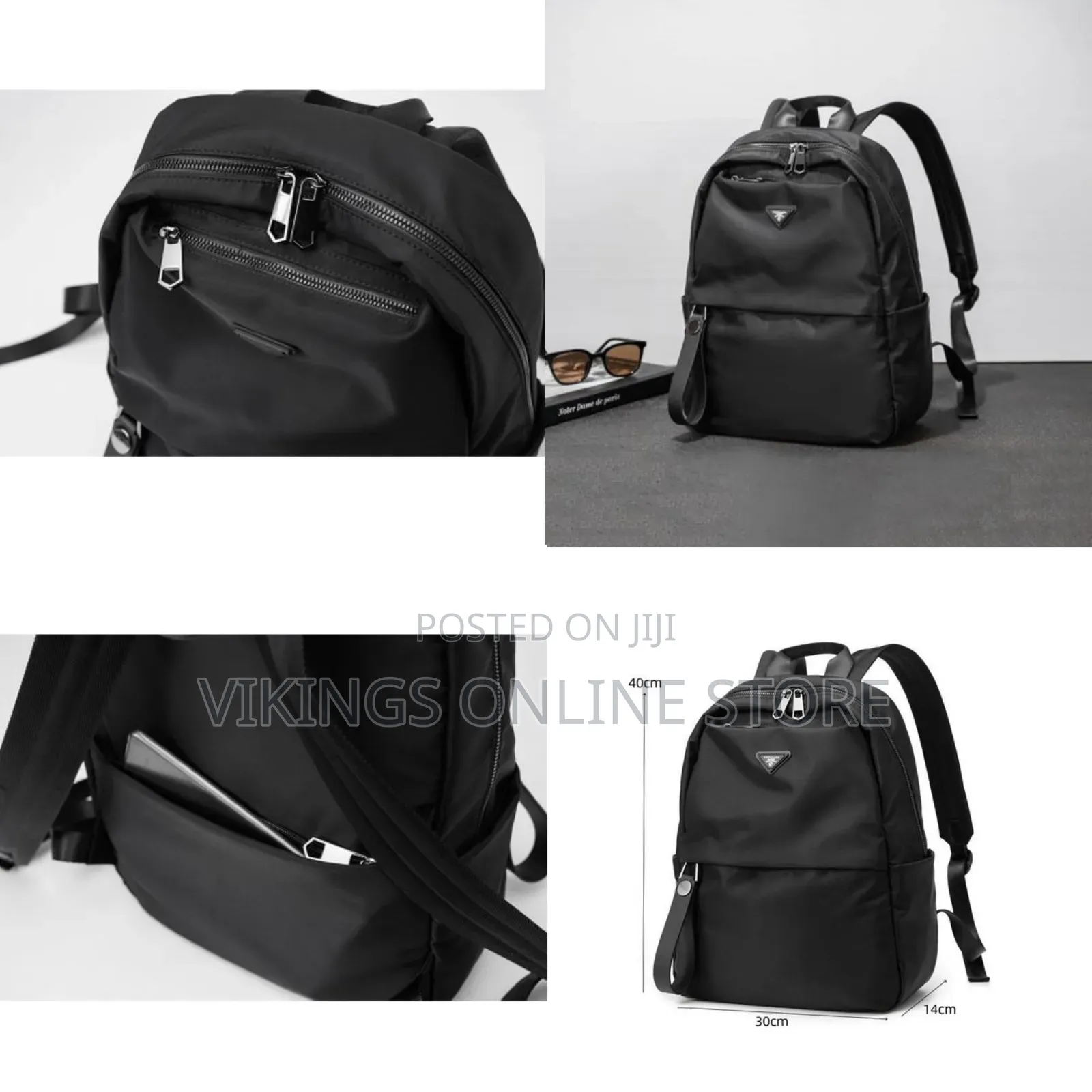 Oxford Fashion Backpack for Men and Women, Luxury Brand Design