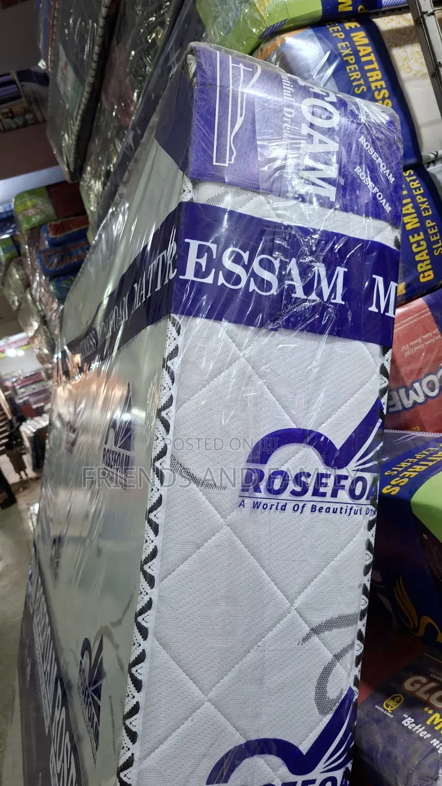 Super Rose High Density 6*6*8. Inches