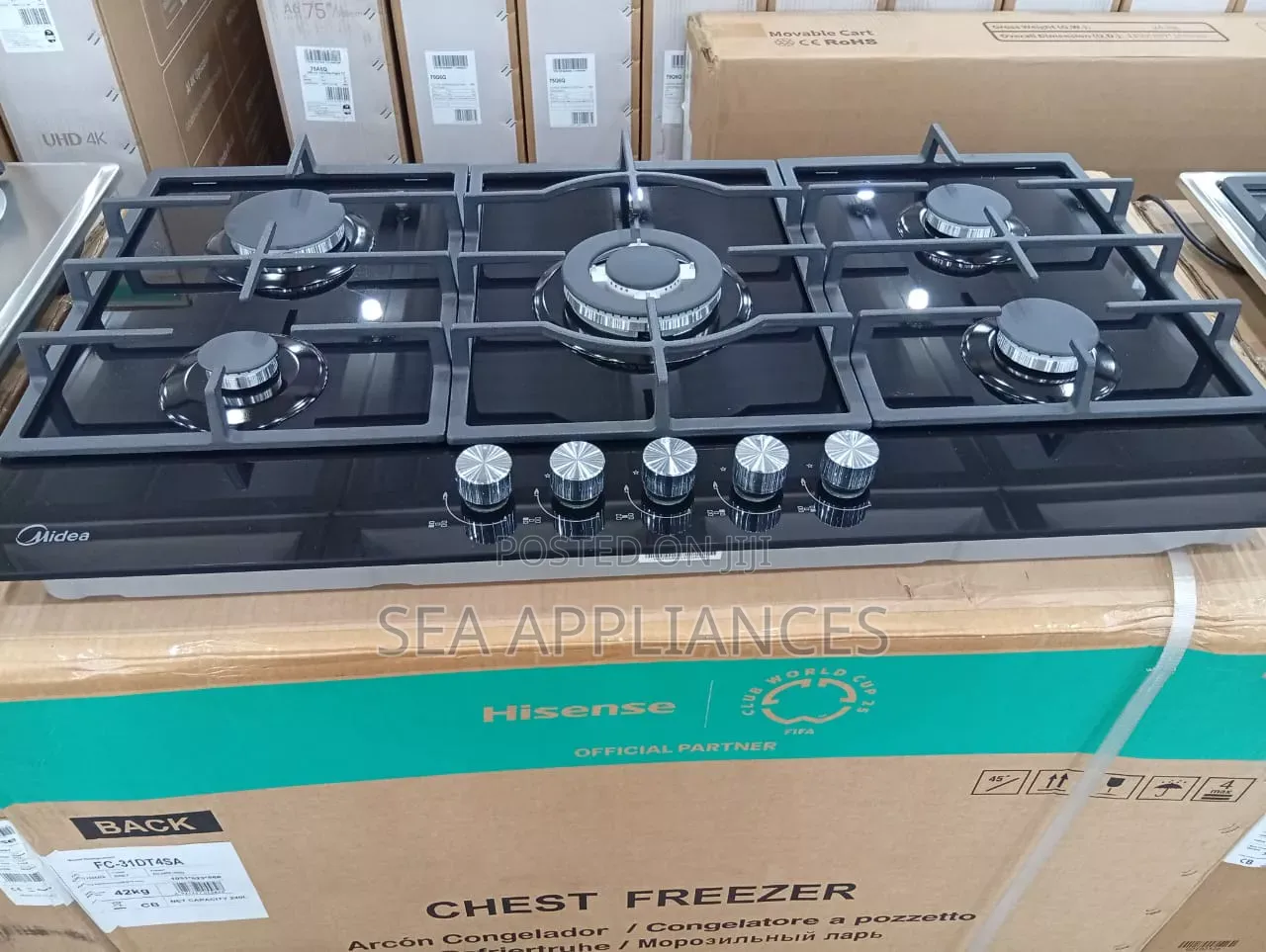 Midea 90x60 Gas Hob