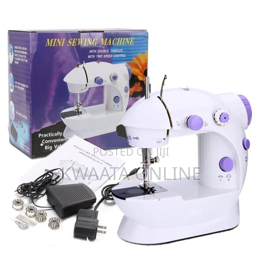 Mini Sewing Machine, Portable Household Beginners, With Foot Pedal