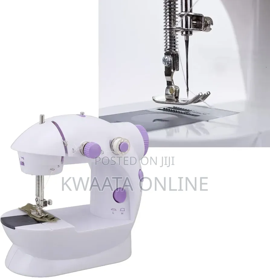 Mini Sewing Machine, Portable Household Beginners, With Foot Pedal