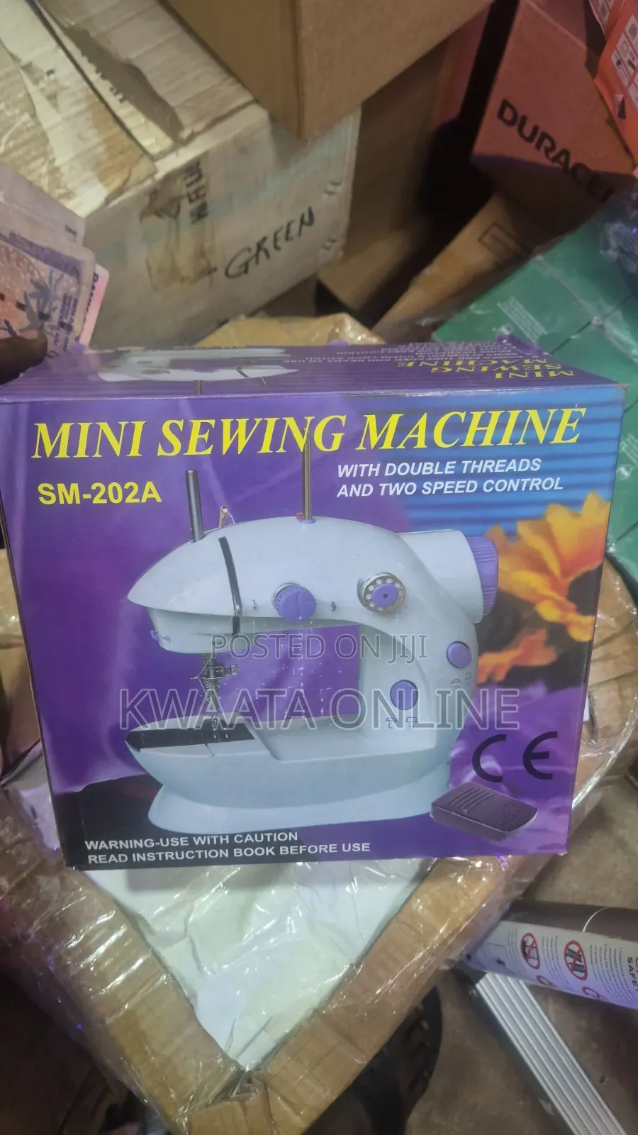 Mini Sewing Machine, Portable Household Beginners, With Foot Pedal