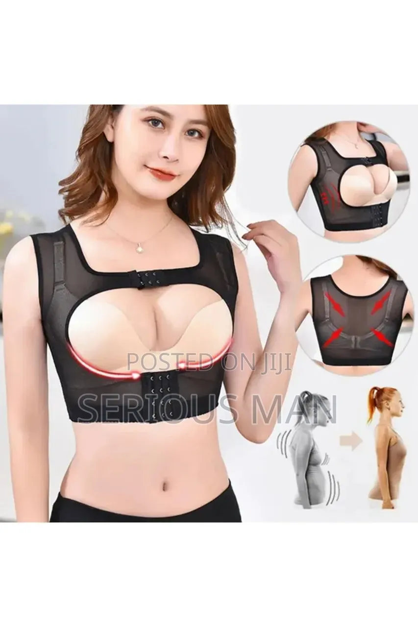 Women's Mesh Chest Posture Corrector And Breast Support Vest