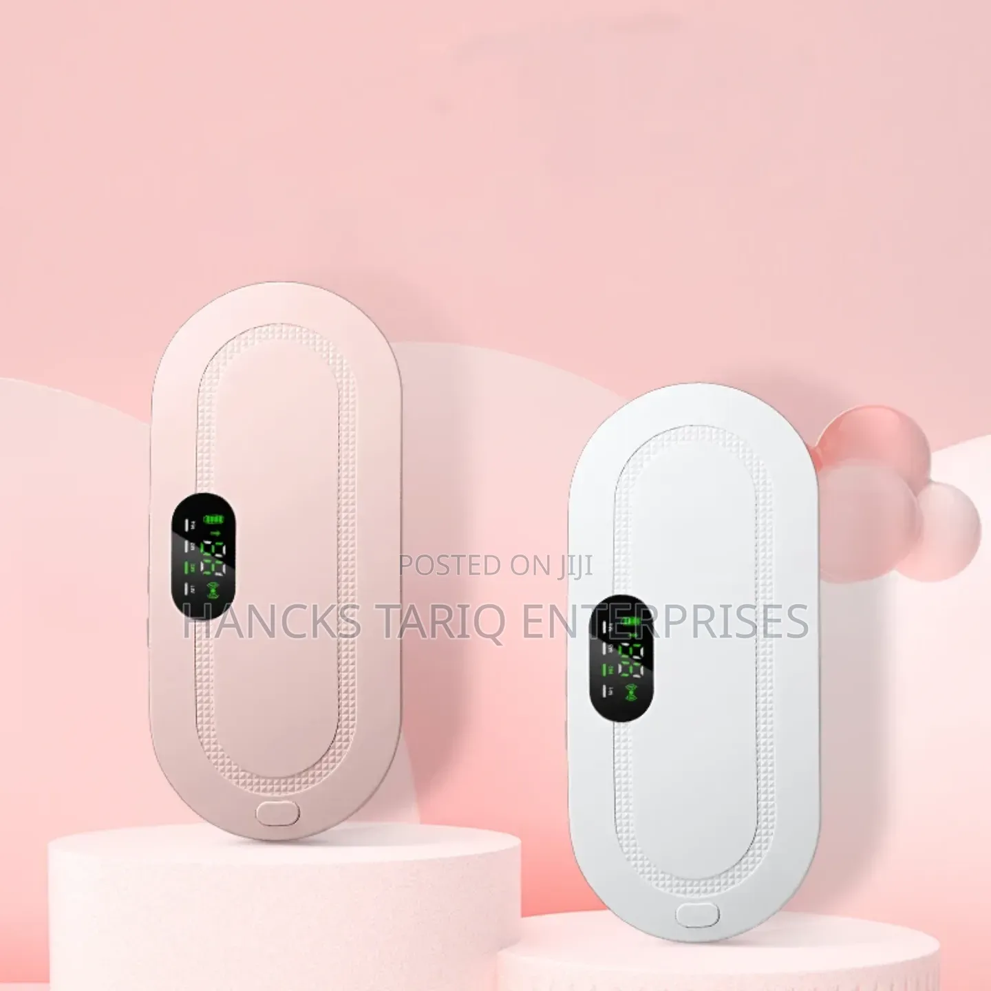 Smart Waist Abdominal Massager – Graphene Heating Vibration
