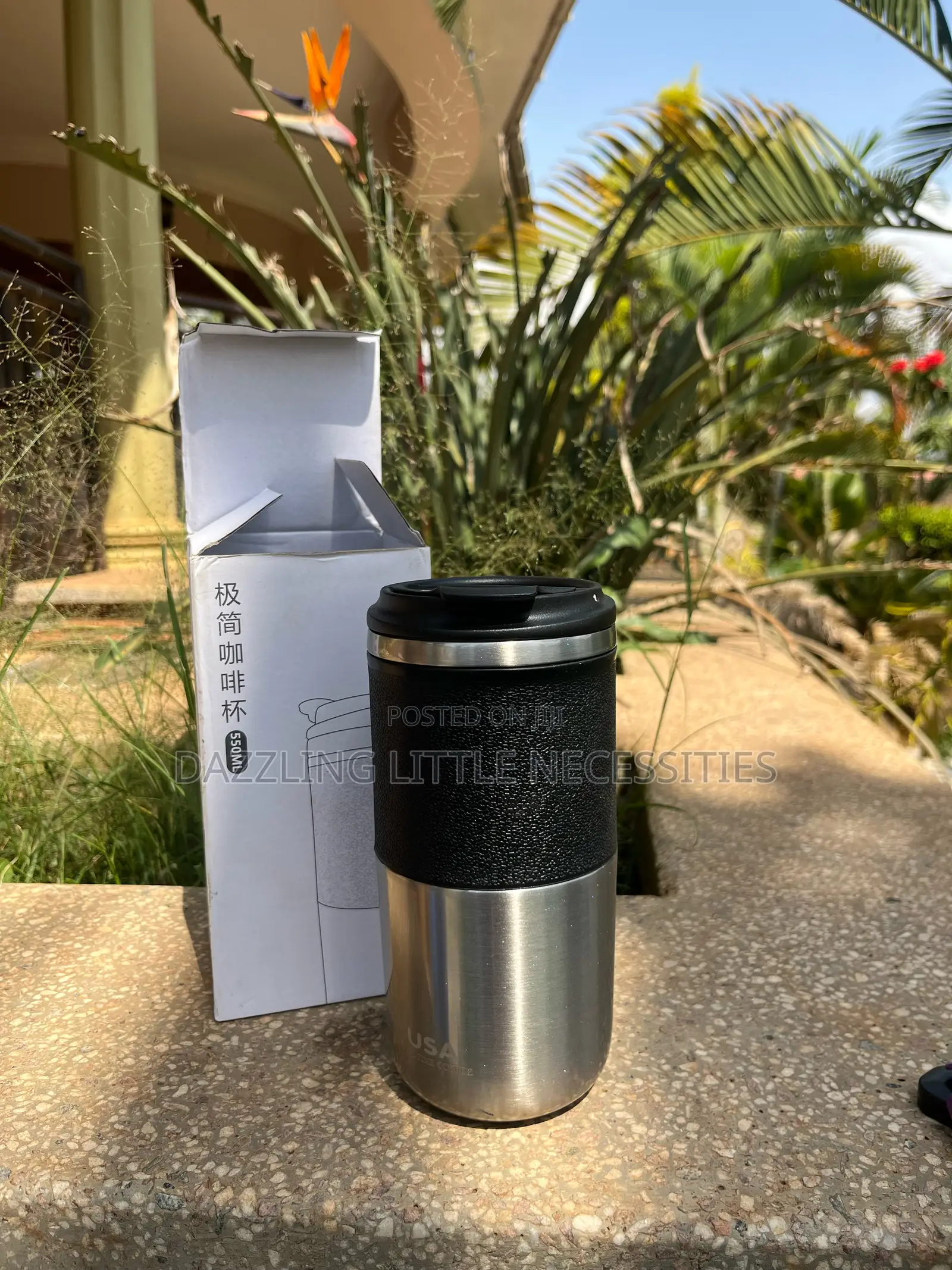 Executive Vacuum Insulated Travel Mug - 550mls