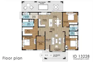 3 Bedroom House With 2 Bathrooms