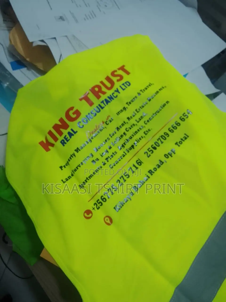 Reflector Jackets Branding Services