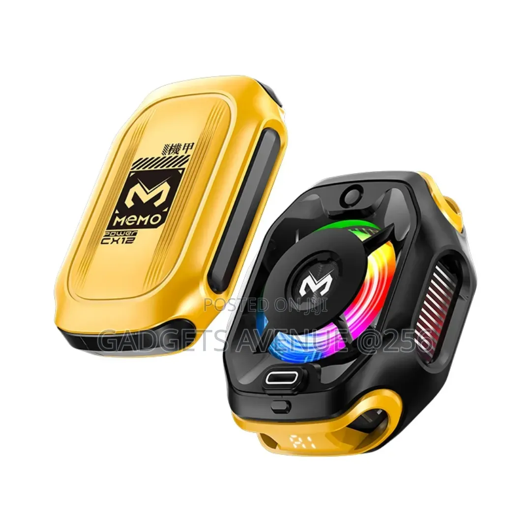 Memo Cx12 Magnetic Cooler Fan, Which Features RGB Lighting