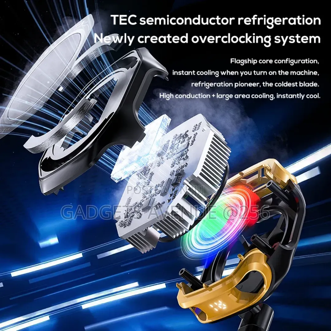 Memo Cx12 Magnetic Cooler Fan, Which Features RGB Lighting