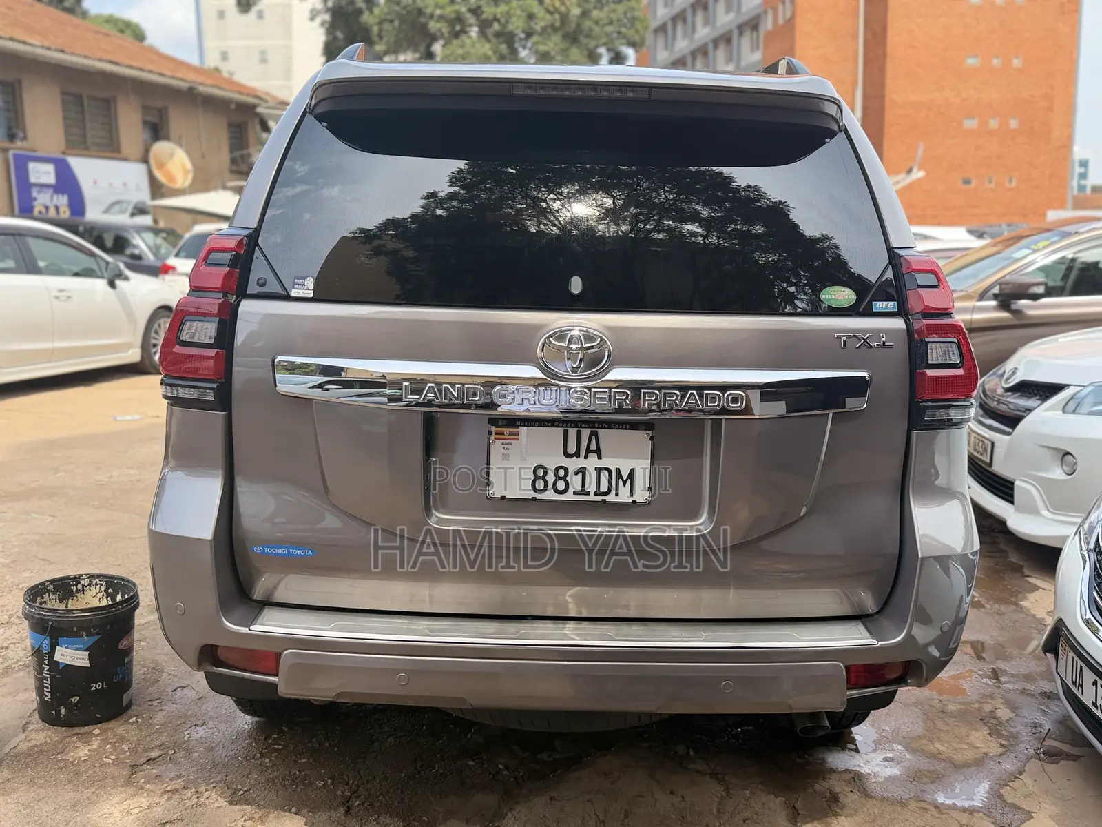 Toyota Land Cruiser Prado 2017 Gray