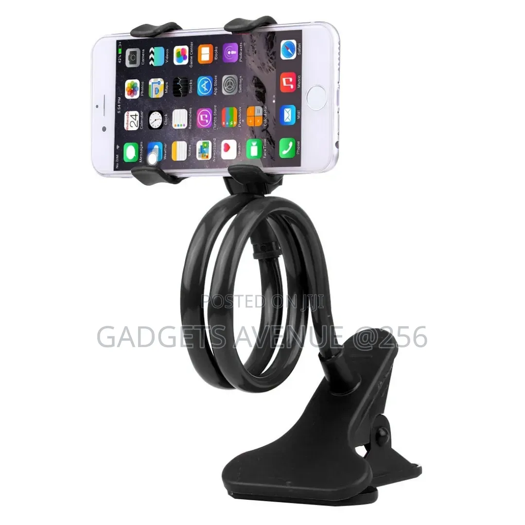 Lazy Bracket Flexible Gooseneck Holder Features a 360-Degree